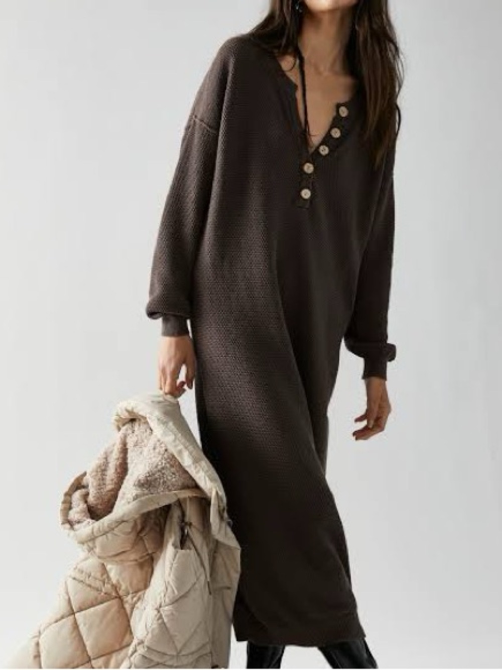 Hailee Sweater Midi Dress
